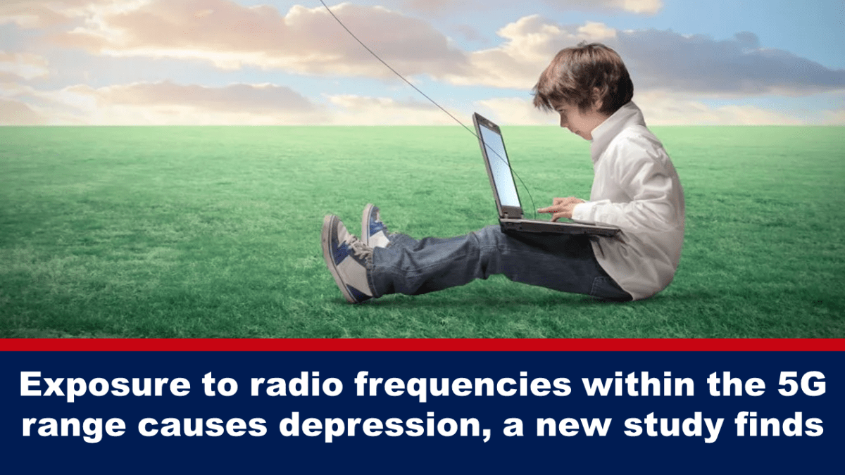 Exposure to 5G radio frequencies causes depression, new study finds