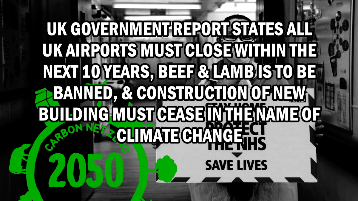 According to a 2019 report by the British government, all British airports should be closed in the next 10 years