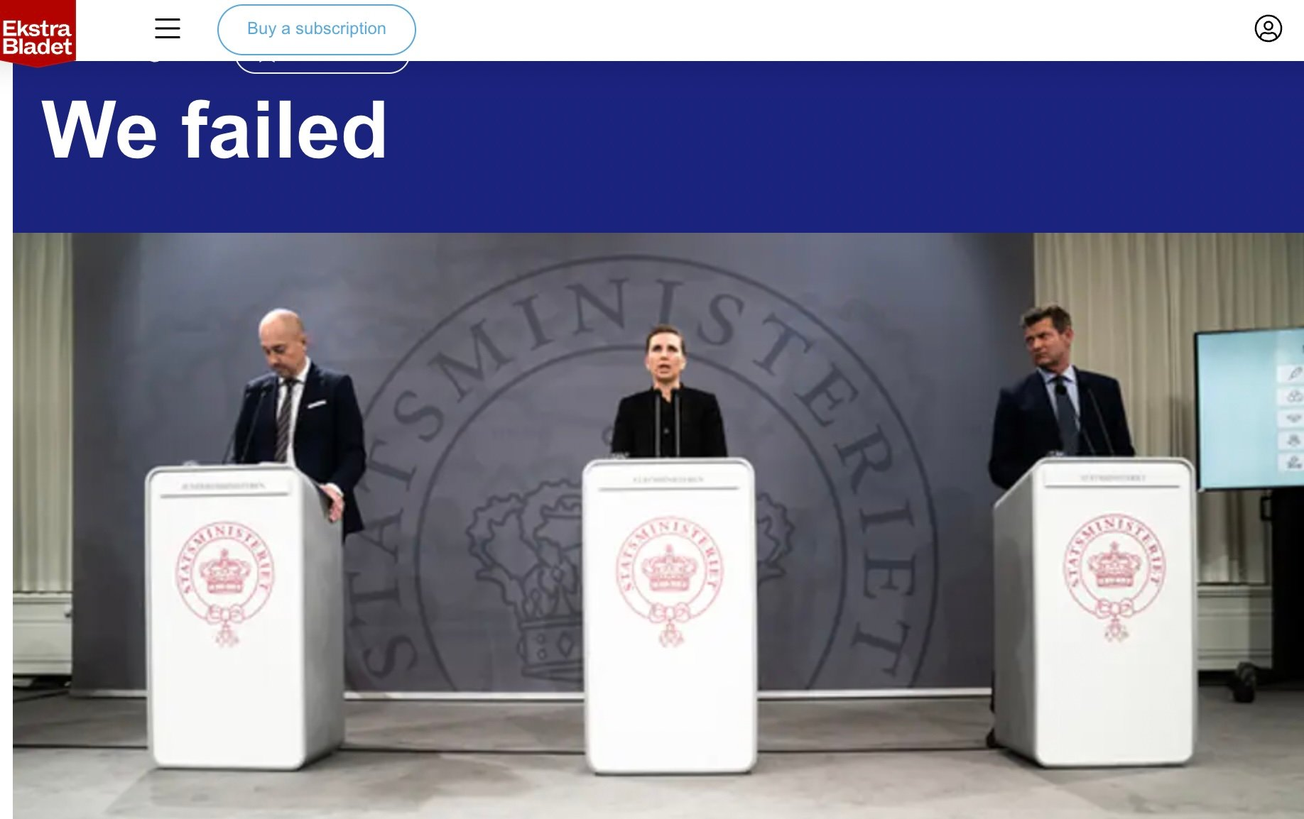 A leading Danish newspaper admits that they lied about the COVID19 information for 2 years A leading Danish newspaper admits that they lied about the COVID19 information for 2 years