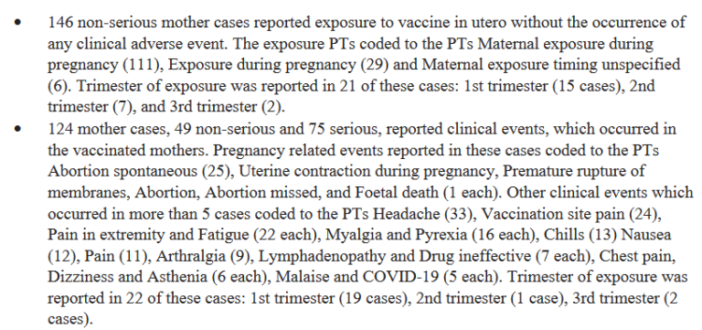 Evidence: the Covid-19 vaccine leads to death