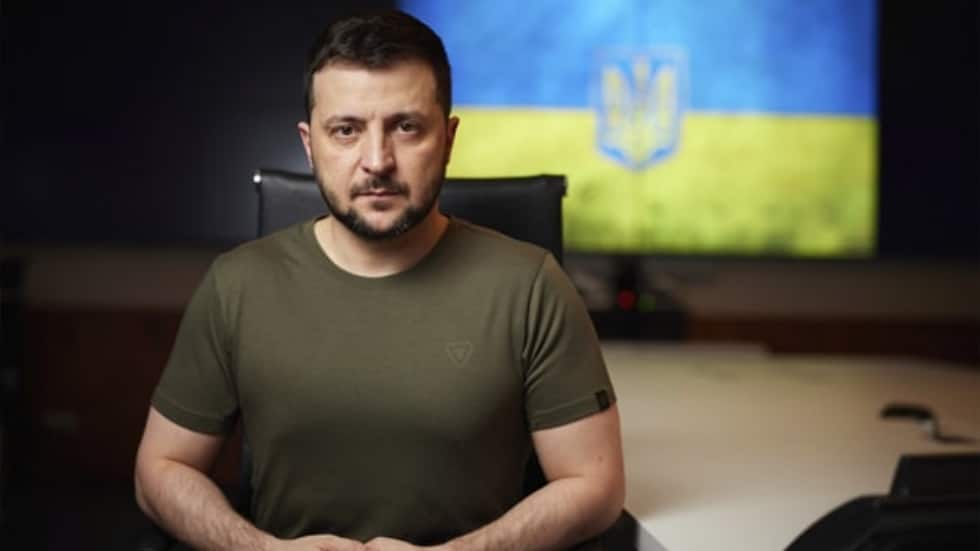 Video: Has Jewish-Russian proxy President Zelensky turned into a Nazi?