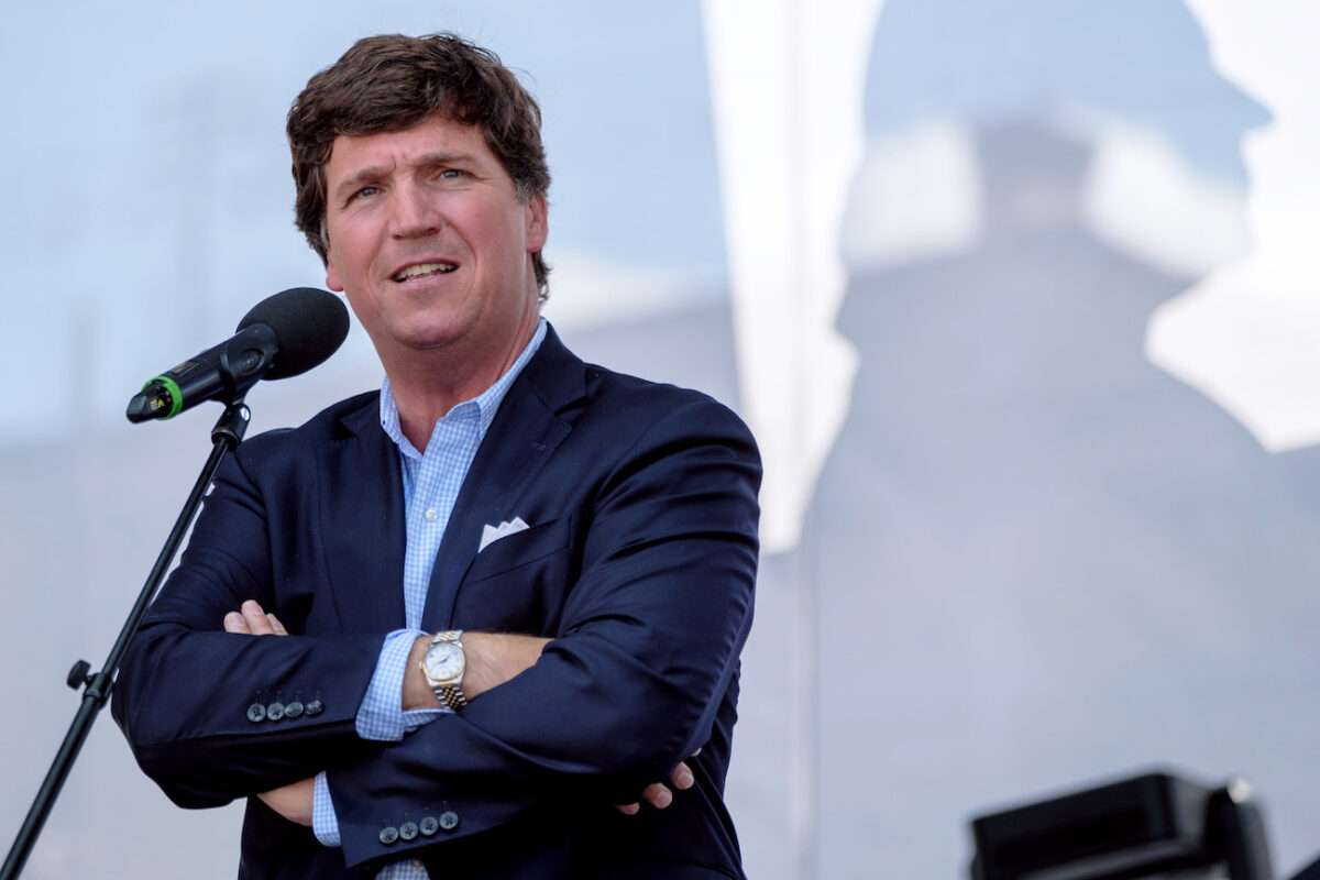 According to Tucker Carlson, Trump's persecution