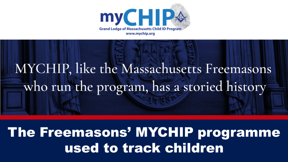 아이들을 추적하는 데 사용되는 프리메이슨의 MYCHIP 프로그램