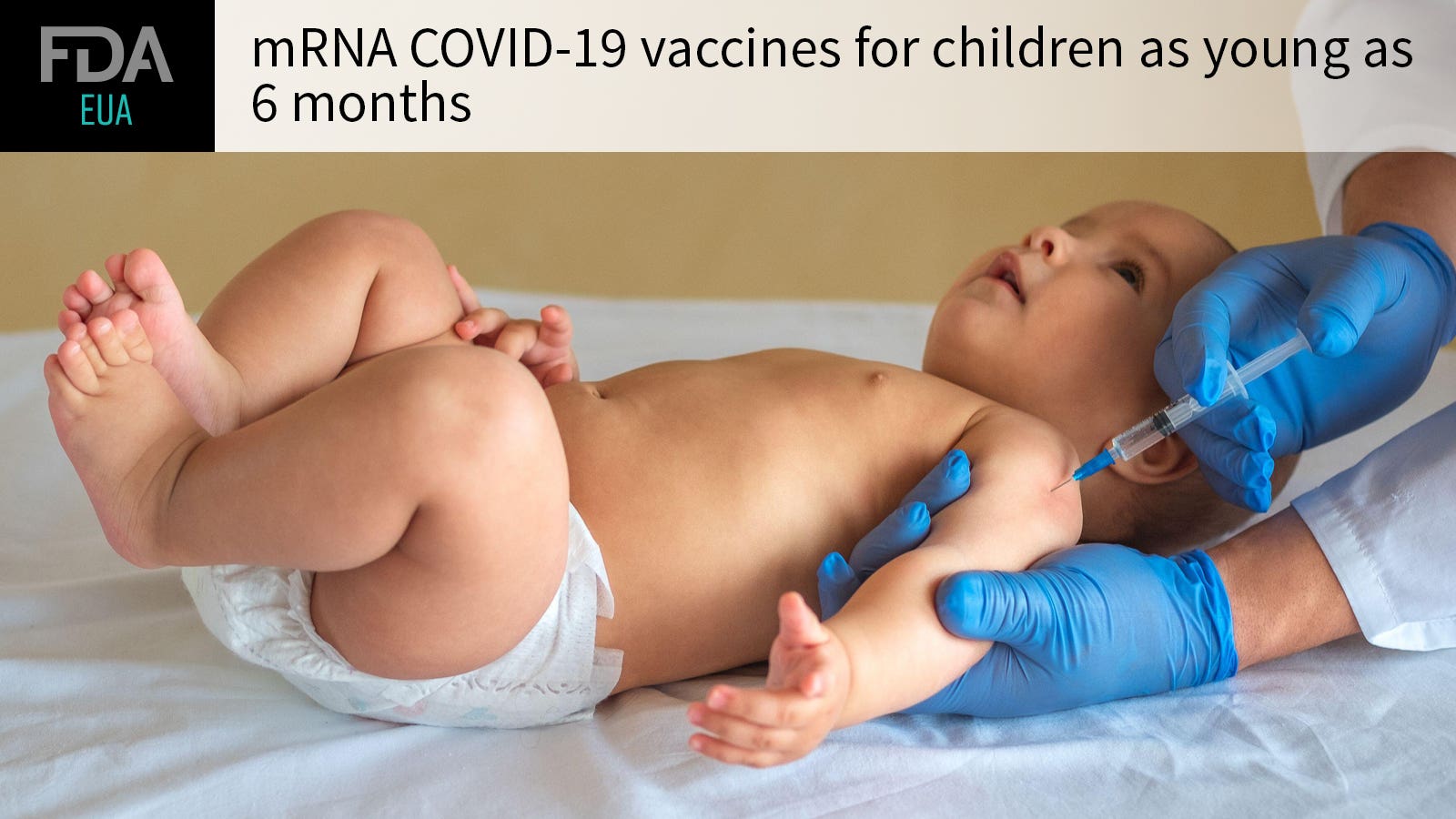 La FDA approva i vaccini COVID mRNA per bambini di età pari o superiore a 6 mesi
