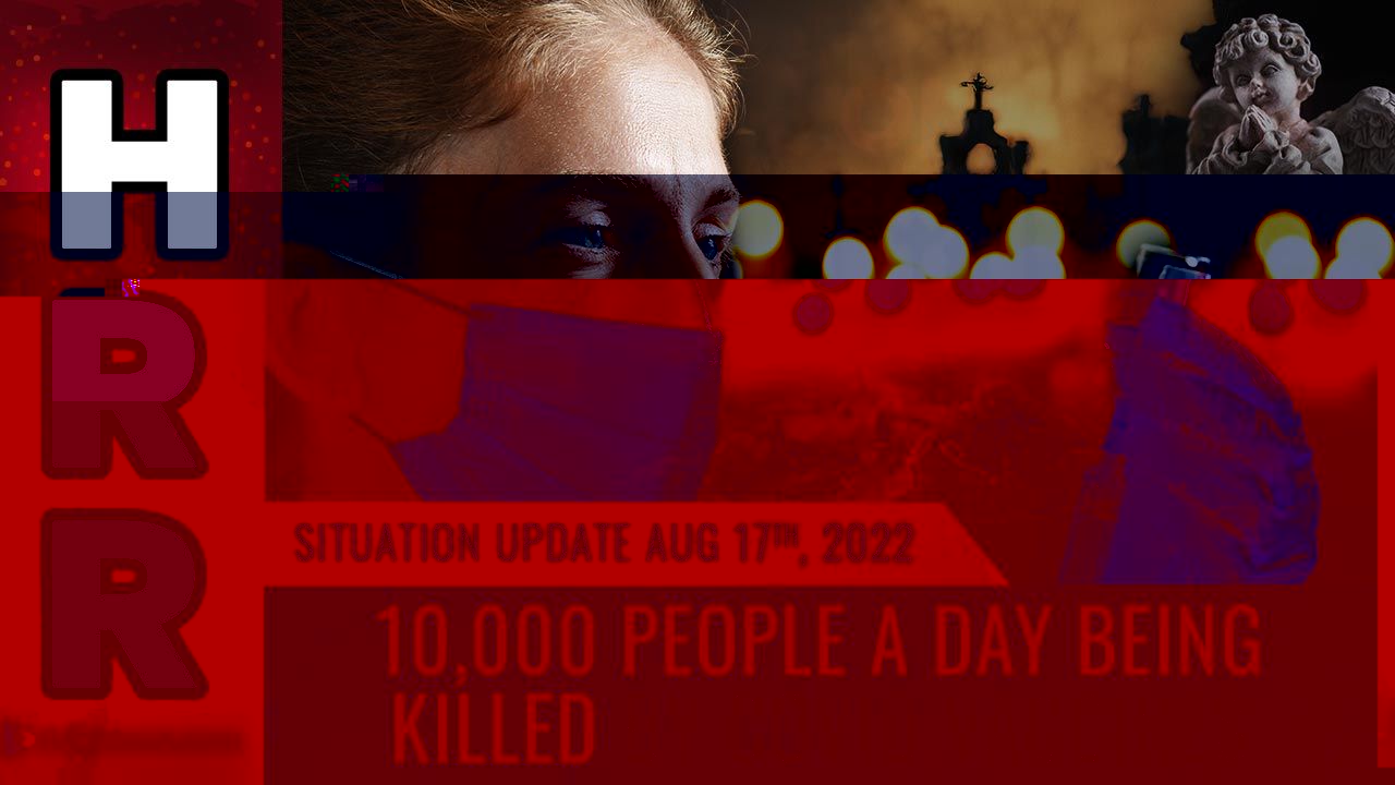 Ogni giorno 10.000 persone vengono uccise dai vaccini covid