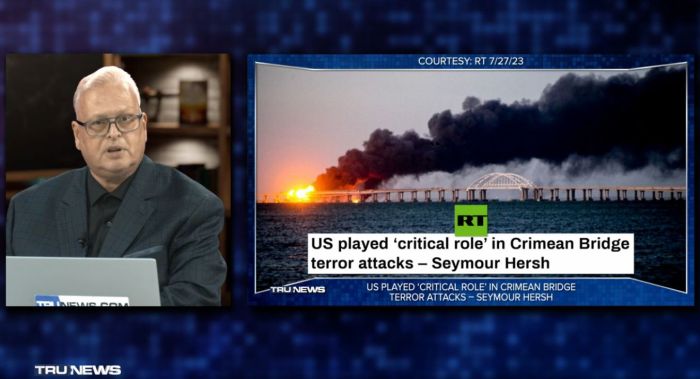 Seymour Hersh: Ang teknolohiya ng drone ng US ay ginamit sa pag-atake sa tulay ng Crimean