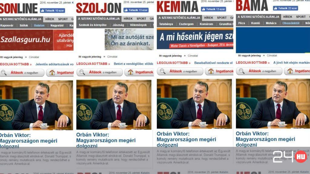 Halos 80 porsiyento ng bansa ay nilamon ng media na malapit kay Fidesz