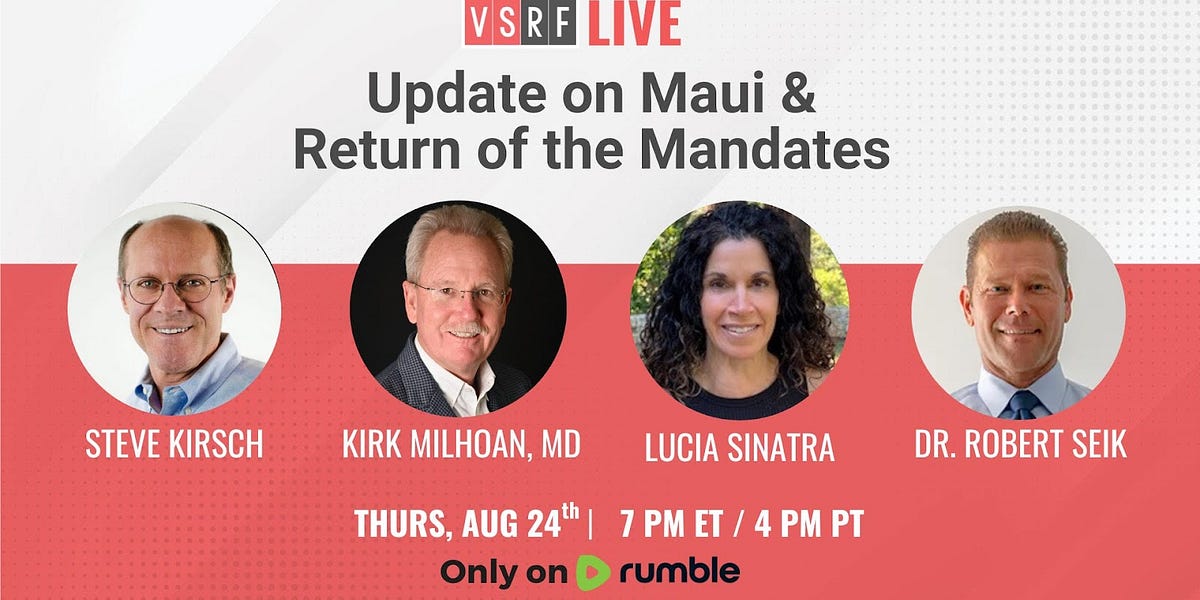 VSRF Live Tonight: Maui and the Return of the Mandates