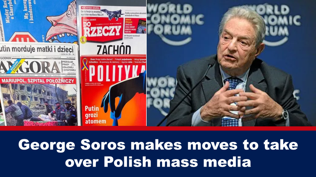 Gumagawa si Gyrgy Soros ng mga hakbang upang kunin ang Polish mass media