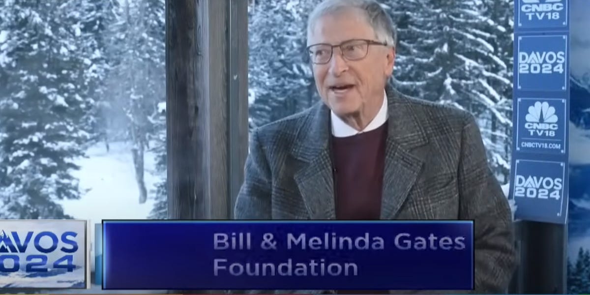 Bill Gates ประกาศในเมืองดาวอสว่าเขาจะลงทุน 8.6 พันล้านดอลลาร์เพื่อพัฒนาวัคซีนในอนาคต